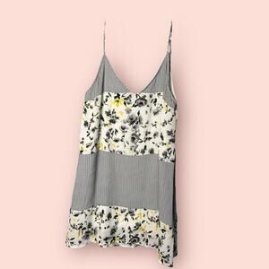 Audrey 3 plus 1 sun dress floral pattern medium flowy tank top